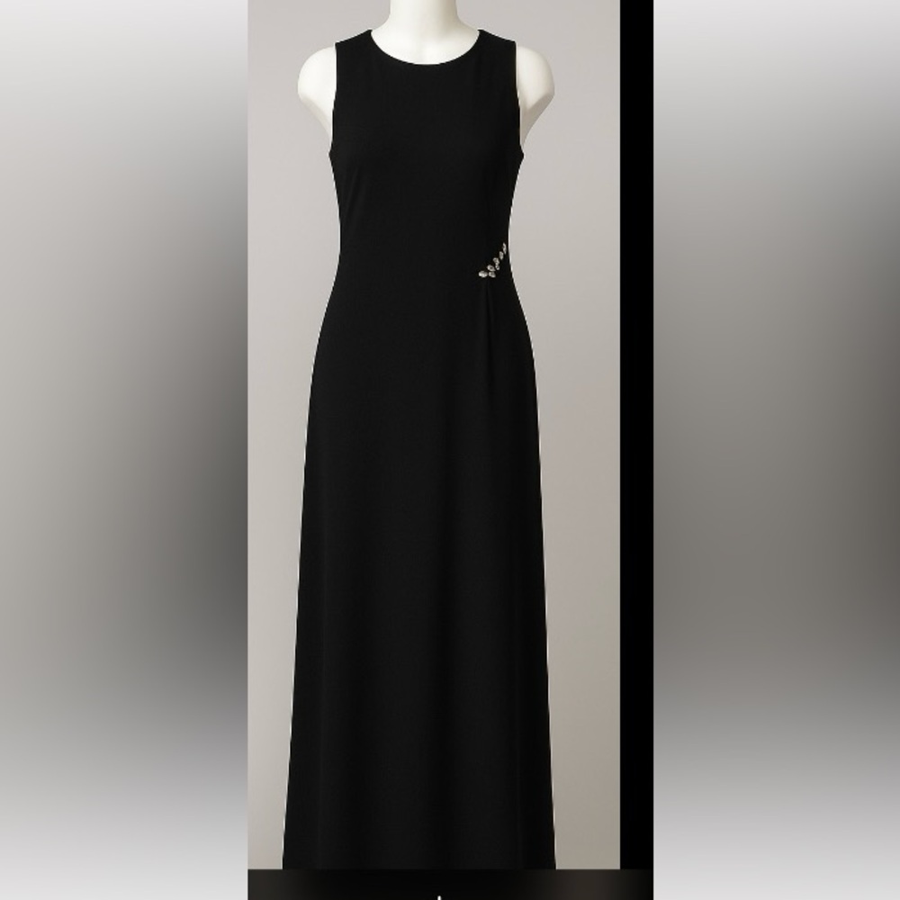 Jones New York black long dress